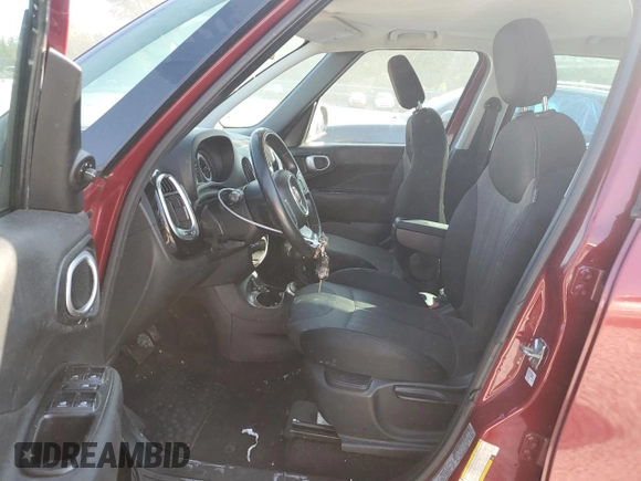2015 FIAT 500L Urbana Trekking with VIN ZFBCFADH5FZ032273, listed as a Copart auction lot 67446984 with 107,860 mi miles and Salvage Title. Bid and sale history available at carsss.com. Image 7.