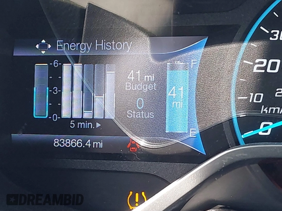 2013 Ford Focus Electric z VIN 1FADP3R49DL217920, wystawiony jako IAAI lot #41875577 z przebiegiem 83 866 mil mil oraz . Historia ofert i sprzedaży dostępna na DreamBid. Obrazek 14.