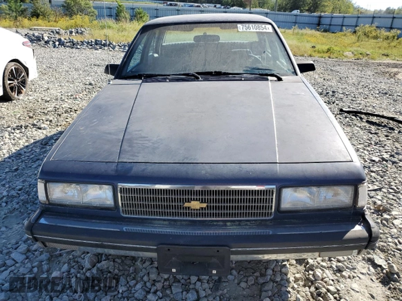 1989 Chevrolet Celebrity z VIN 1G1AW51W8K6185894, wystawiony jako Copart lot #75610854 z przebiegiem 111 268 mil mil oraz Czysty tytuł • Clean title. Historia ofert i sprzedaży dostępna na DreamBid. Obrazek 5.