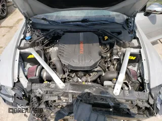 2019 Kia Stinger GT1 with VIN KNAE45LC1K6046642, listed as a Copart auction lot 64435054 with 89,049 mi miles and Salvage Title. Bid and sale history available at DreamBid. Image 11.