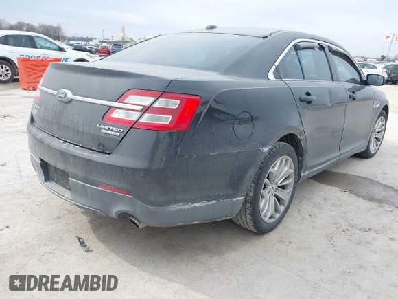 2015 Ford Taurus Limited with VIN 1FAHP2F89FG118397, listed as a IAAI auction lot 41662964 with 185,354 mi miles and . Bid and sale history available at DreamBid. Image 4.