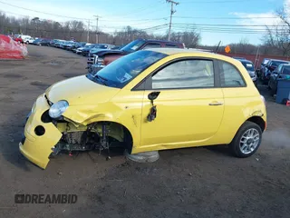 2013 FIAT 500 Pop with VIN 3C3CFFARXDT584755, listed as a IAAI auction lot 41623090 with 87,776 mi miles. Bid and sale history available at carsss.com. Image 14.