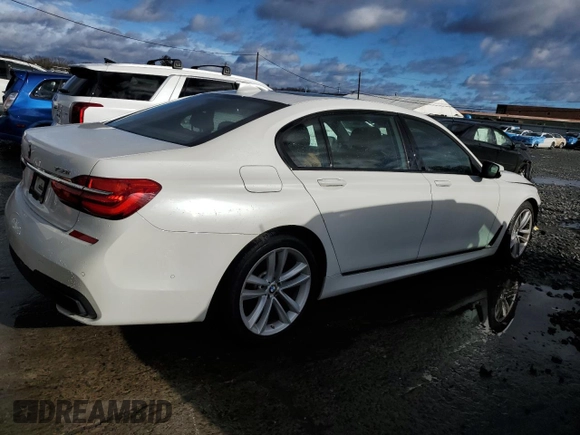 2016 BMW 7 Series 750i xDrive with VIN WBA7F2C55GG419976, listed as a Copart auction lot 80254133 with 81,519 mi miles. Bid and sale history available at carsss.com. Image 3.