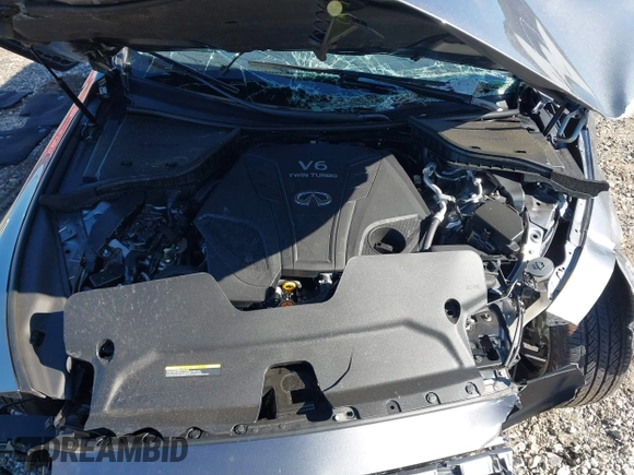 2024 Infiniti Q50 Luxe with VIN JN1EV7BP9RM601099, listed as a IAAI auction lot 42331819 with 8,711 mi miles and . Bid and sale history available at DreamBid. Image 10.