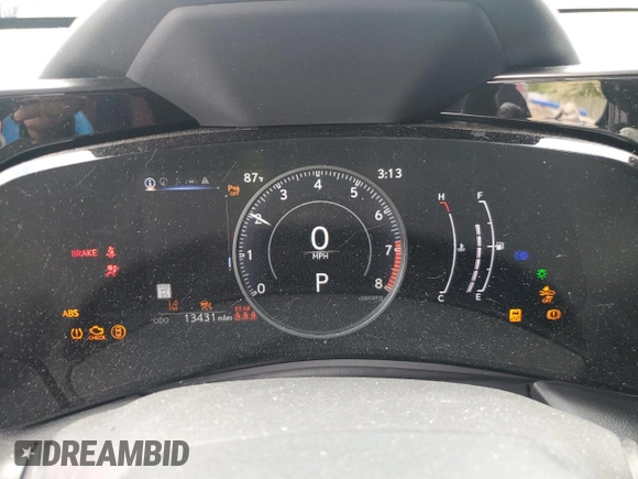 2025 Lexus NX 250 Premium with VIN 2T2GDCAZ6SC018833, listed as a Copart auction lot 54430815 with 13,431 mi miles and Salvage title. Bid and sale history available at DreamBid. Image 9.
