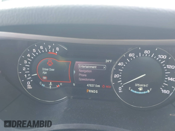 2019 Lincoln MKZ Reserve II with VIN 3LN6L5F99KR631770, listed as a IAAI auction lot 41593889 with 47,837 mi miles and . Bid and sale history available at DreamBid. Image 7.