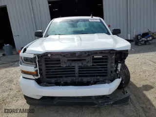 2018 Chevrolet Silverado 1500 Custom with VIN 1GCRCPEC2JZ315597, listed as a Copart auction lot 46287625 with 0 mi miles and Salvage Title. Bid and sale history available at carsss.com. Image 5.
