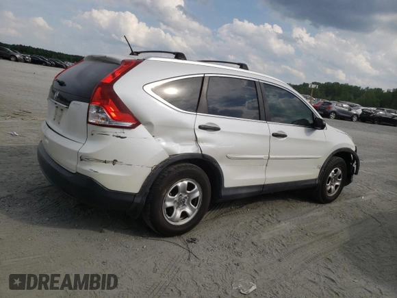 2014 Honda CR-V LX z VIN 5J6RM3H31EL014601, wystawiony jako Copart lot #57491335 z przebiegiem 120 819 mil mil oraz Szkoda całkowita • Salvage title. Historia ofert i sprzedaży dostępna na DreamBid. Obrazek 3.