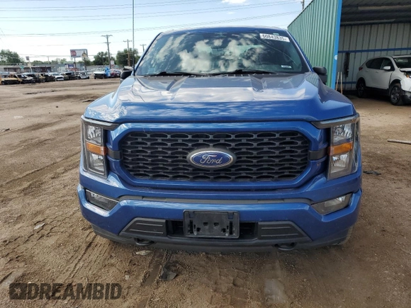 2023 Ford F-150 XL with VIN 1FTEW1EP8PKE04419, listed as a Copart auction lot 60843835 with 31,684 mi miles and Salvage title. Bid and sale history available at DreamBid. Image 5.