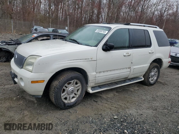 2004 Mercury Mountaineer Convenience z VIN 4M2DU86W04ZJ04788, wystawiony jako Copart lot #50000765 z przebiegiem 193 351 mil mil oraz Szkoda całkowita • Salvage title. Historia ofert i sprzedaży dostępna na DreamBid. Obrazek 1.