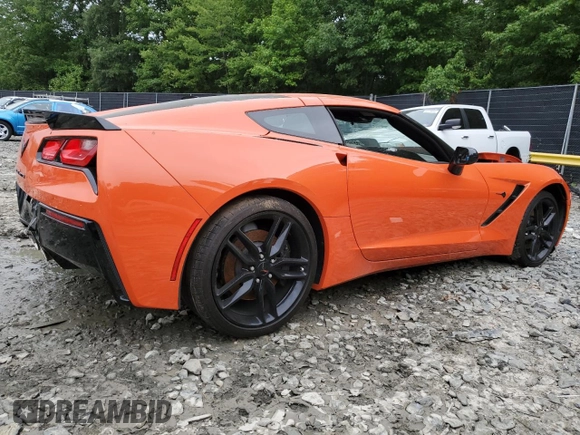 2019 Chevrolet Corvette Z51 1LT z VIN 1G1YH2D78K5100196, wystawiony jako Copart lot #65160064 z przebiegiem 23 141 mil mil oraz Szkoda całkowita • Salvage title. Historia ofert i sprzedaży dostępna na DreamBid. Obrazek 3.