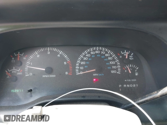 1999 Dodge 1500 with VIN 3B7HC13Z2XG125842, listed as a IAAI auction lot 42154664 with 152,871 mi miles and . Bid and sale history available at DreamBid. Image 7.