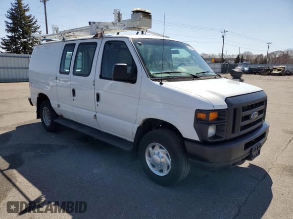2011 Ford Econoline Cargo Commercial with VIN 1FTSE3EL2BDA05422, listed as a Copart auction lot 52383805 with 220,524 mi miles and Clean Title. Bid and sale history available at carsss.com. Image 4.