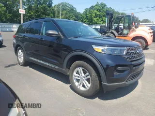 2023 Ford Explorer XLT z VIN 1FMSK8DH5PGA53324, wystawiony jako Copart lot #62656755 z przebiegiem 22 480 mil mil oraz Szkoda całkowita • Salvage title. Historia ofert i sprzedaży dostępna na DreamBid. Obrazek 4.