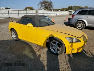 2001 Honda S2000 z VIN JHMAP11491T005400, wystawiony jako Copart lot #44014225 z przebiegiem 146 890 mil mil oraz Czysty tytuł • Clean title. Historia ofert i sprzedaży dostępna na DreamBid. Obrazek 4.