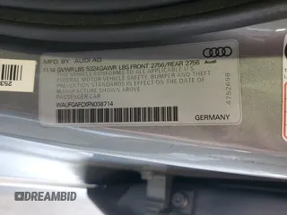 2015 Audi A6 Premium Plus с VIN WAUFGAFCXFN038714, выставлен на аукционе Copart как лот 64446395 с пробегом 163 577 миль миль и Чистый • Clean title. История ставок и продаж доступна на DreamBid. Изображение 13.