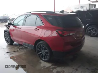 2024 Chevrolet Equinox RS with VIN 3GNAXMEG5RS206537, listed as a IAAI auction lot 41524098 with 14,291 mi miles and . Bid and sale history available at DreamBid. Image 3.