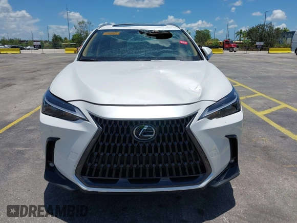 2025 Lexus NX 250 Premium with VIN 2T2GDCAZ5SC025045, listed as a IAAI auction lot 42577944 with Not provided miles and . Bid and sale history available at DreamBid. Image 6.