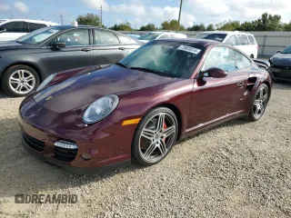 2007 Porsche 911 Turbo with VIN WP0AD29977S785167, listed as a Copart auction lot 73803074 with 18,960 mi miles and Salvage Title. Bid and sale history available at carsss.com. Image 1.