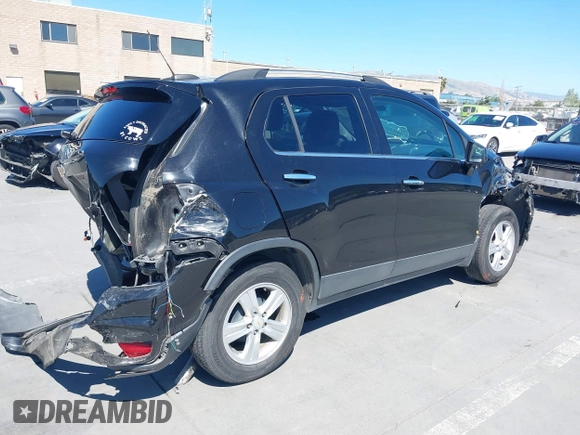 2019 Chevrolet Trax LT z VIN KL7CJLSB9KB912284, wystawiony jako IAAI lot #42298398 z przebiegiem 103 053 mil mil oraz . Historia ofert i sprzedaży dostępna na DreamBid. Obrazek 4.
