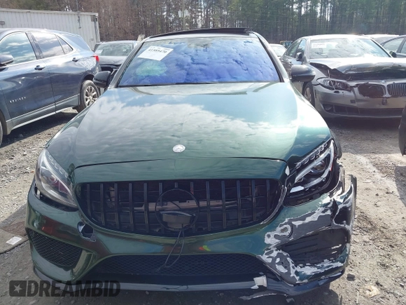 2017 Mercedes-Benz C 43 AMG with VIN 55SWF6EB4HU192072, listed as a IAAI auction lot 41589470 with 79,263 mi miles and . Bid and sale history available at DreamBid. Image 12.