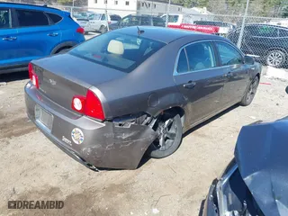 2011 Chevrolet Malibu LT w/1LT with VIN 1G1ZC5E17BF236196, listed as a IAAI auction lot 41807400 with 213,576 mi miles. Bid and sale history available at carsss.com. Image 4.