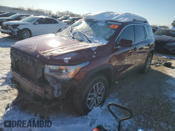 2017 GMC Acadia SLE with VIN 1GKKNLLS1HZ204293, listed as a Copart auction lot 88282955 with Not Provided miles and Salvage Title. Bid and sale history available at carsss.com. Image 1.