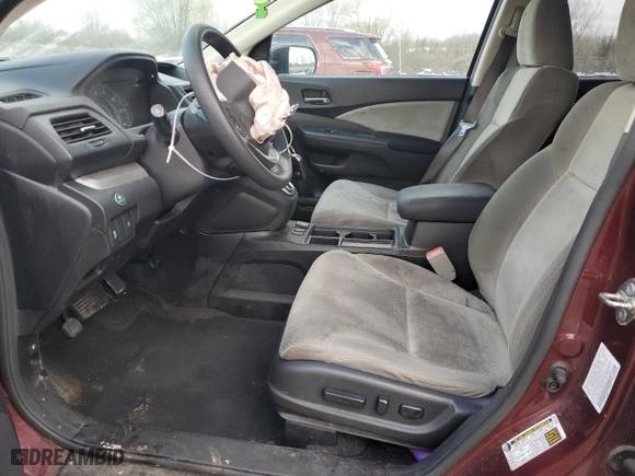2016 Honda CR-V EX with VIN 2HKRM3H50GH566492, listed as a Copart auction lot 52218615 with 113,177 mi miles and Salvage Title. Bid and sale history available at carsss.com. Image 7.