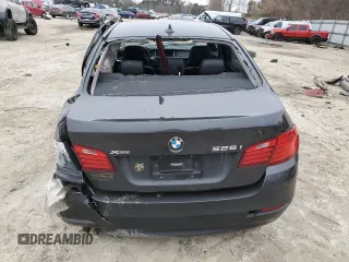 2016 BMW 5 Series 528i xDrive with VIN WBA5A7C58GG144462, listed as a Copart auction lot 45710815 with 119,416 mi miles and Salvage Title. Bid and sale history available at carsss.com. Image 6.