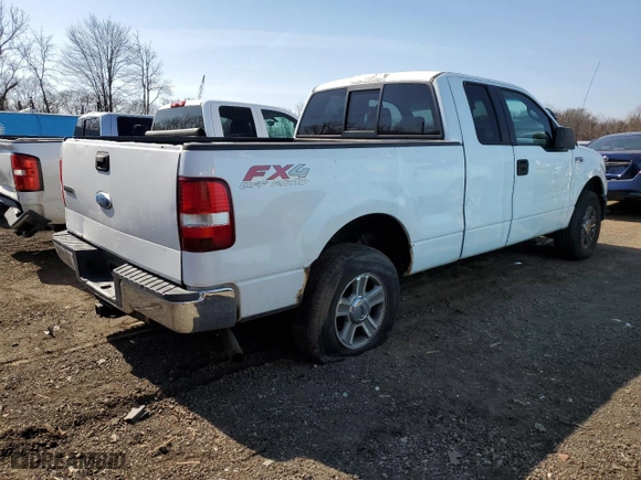 2008 Ford F-150 STX with VIN 1FTRX14W08FB28898, listed as a Copart auction lot 48948905 with 337,568 mi miles and Clean Title. Bid and sale history available at carsss.com. Image 3.