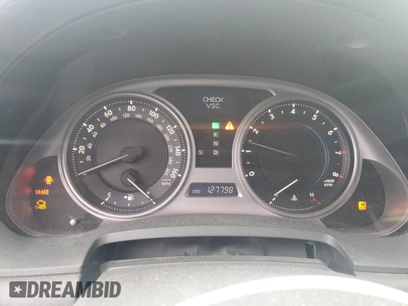 2008 Lexus IS with VIN JTHBK262482071014, listed as a Copart auction lot 53658945 with 127,798 mi miles and Salvage Title. Bid and sale history available at carsss.com. Image 9.