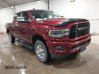 2021 Ram 2500 Laramie with VIN 3C6UR5NLXMG501736, listed as a IAAI auction lot 41377418 with 62,699 mi miles. Bid and sale history available at carsss.com. Image 1.