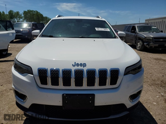 2019 Jeep Cherokee Limited with VIN 1C4PJMDX8KD431319, listed as a Copart auction lot 62177565 with 77,463 mi miles and Salvage title. Bid and sale history available at DreamBid. Image 5.