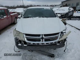 2014 Dodge Avenger SXT z VIN 1C3CDZCB6EN163754, wystawiony jako Copart lot #45983495 z przebiegiem 123 668 mil mil oraz Nie do naprawy • Non repairable. Historia ofert i sprzedaży dostępna na DreamBid. Obrazek 5.