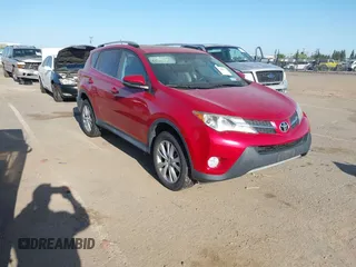 2014 Toyota RAV4 Limited with VIN 2T3DFREV3EW162247, listed as a IAAI auction lot 42078831 with 175,776 mi miles. Bid and sale history available at carsss.com. Image 1.
