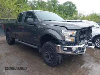 2016 Ford F-150 XLT with VIN 1FTEX1EPXGFC77565, listed as a IAAI auction lot 42098132 with 96,464 mi miles and . Bid and sale history available at DreamBid. Image 1.