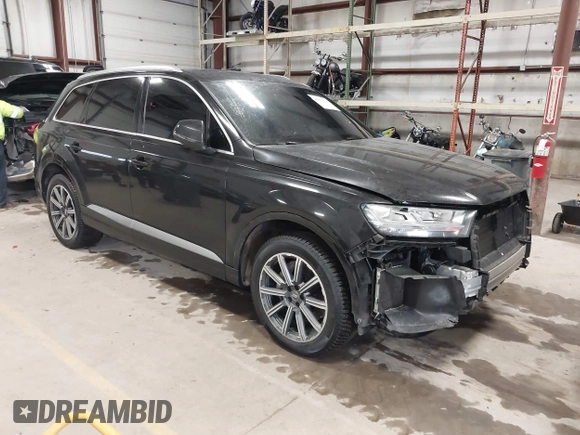 2017 Audi Q7 Premium Plus z VIN WA1LAAF78HD026784, wystawiony jako IAAI lot #41674278 z przebiegiem 108 036 mil mil oraz . Historia ofert i sprzedaży dostępna na DreamBid. Obrazek 1.