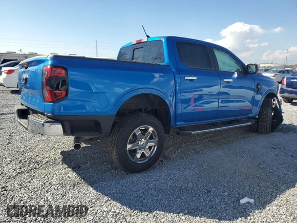2024 Ford Ranger XLT with VIN 1FTER4GH1RLE01261, listed as a Copart auction lot 44489655 with 6,885 mi miles and Salvage Title. Bid and sale history available at DreamBid. Image 3.