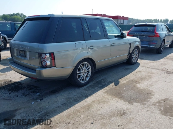 2012 Land Rover Range Rover HSE with VIN SALME1D48CA386194, listed as a IAAI auction lot 42840203 with 172,294 mi miles and . Bid and sale history available at DreamBid. Image 4.