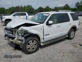 2007 Ford Explorer Eddie Bauer с VIN 1FMEU648X7UA78846, выставлен на аукционе Copart как лот 57156135 с пробегом 194 353 миль миль и Списание • Salvage title. История ставок и продаж доступна на DreamBid. Изображение 1.