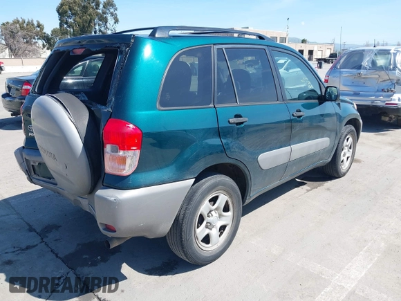 2003 Toyota RAV4 with VIN JTEGH20V936014264, listed as a IAAI auction lot 41845767 with 142,137 mi miles. Bid and sale history available at carsss.com. Image 4.