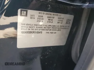 2015 Cadillac CTS Luxury AWD с VIN 1G6AX5SX0F0105415, выставлен на аукционе Copart как лот 62143995 с пробегом 72 614 миль миль и Списание • Salvage title. История ставок и продаж доступна на DreamBid. Изображение 12.