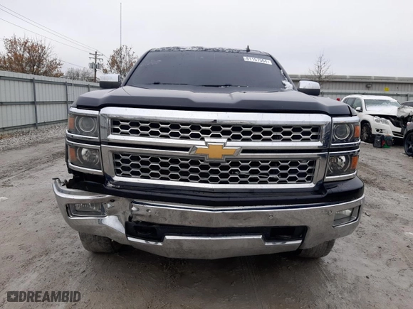 2014 Chevrolet Silverado 1500 LTZ with VIN 3GCUKSEC6EG455562, listed as a Copart auction lot 81157504 with 169,699 mi miles and Salvage Title. Bid and sale history available at carsss.com. Image 5.