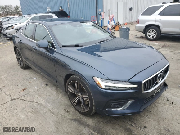 2020 Volvo S60 Inscription with VIN 7JRA22TL6LG065125, listed as a Copart auction lot 85714874 with 76,019 mi miles and Salvage Title. Bid and sale history available at carsss.com. Image 4.