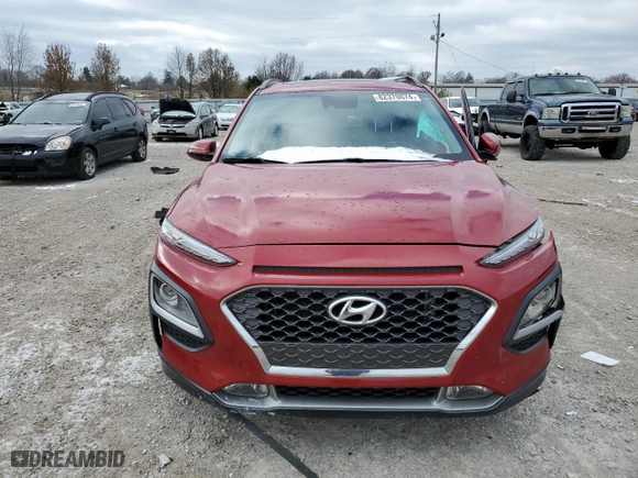 2020 Hyundai Kona Limited with VIN KM8K3CA57LU522631, listed as a Copart auction lot 82370074 with 63,770 mi miles and Salvage Title. Bid and sale history available at carsss.com. Image 5.