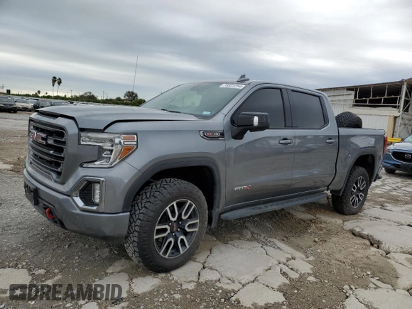 2022 GMC Sierra 1500 Limited AT4 with VIN 3GTP9EEL3NG141409, listed as a Copart auction lot 78931254 with 53,789 mi miles and Salvage Title. Bid and sale history available at carsss.com. Image 1.