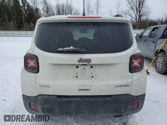 2021 Jeep Renegade Limited z VIN ZACNJDD16MPM24745, wystawiony jako Copart lot #43131195 z przebiegiem 61 263 mil mil oraz Szkoda całkowita • Salvage title. Historia ofert i sprzedaży dostępna na DreamBid. Obrazek 6.