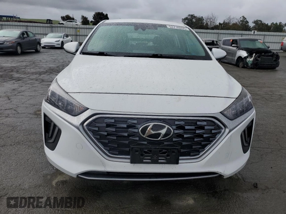 2020 Hyundai Ioniq SEL with VIN KMHC75LD8LU189686, listed as a Copart auction lot 53716935 with 21,641 mi miles and Salvage Title. Bid and sale history available at DreamBid. Image 5.