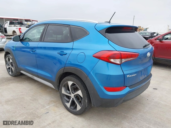 2017 Hyundai Tucson Value with VIN KM8J33A20HU474754, listed as a IAAI auction lot 41353343 with 152,897 mi miles. Bid and sale history available at carsss.com. Image 3.