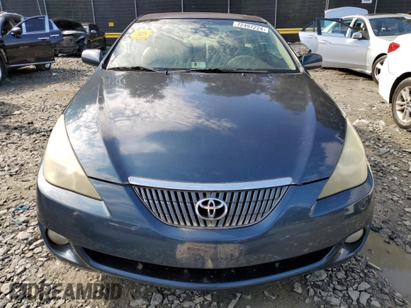 2005 Toyota Solara SE with VIN 4T1CA30P65U039888, listed as a Copart auction lot 72497224 with 121,389 mi miles and Salvage Title. Bid and sale history available at carsss.com. Image 5.